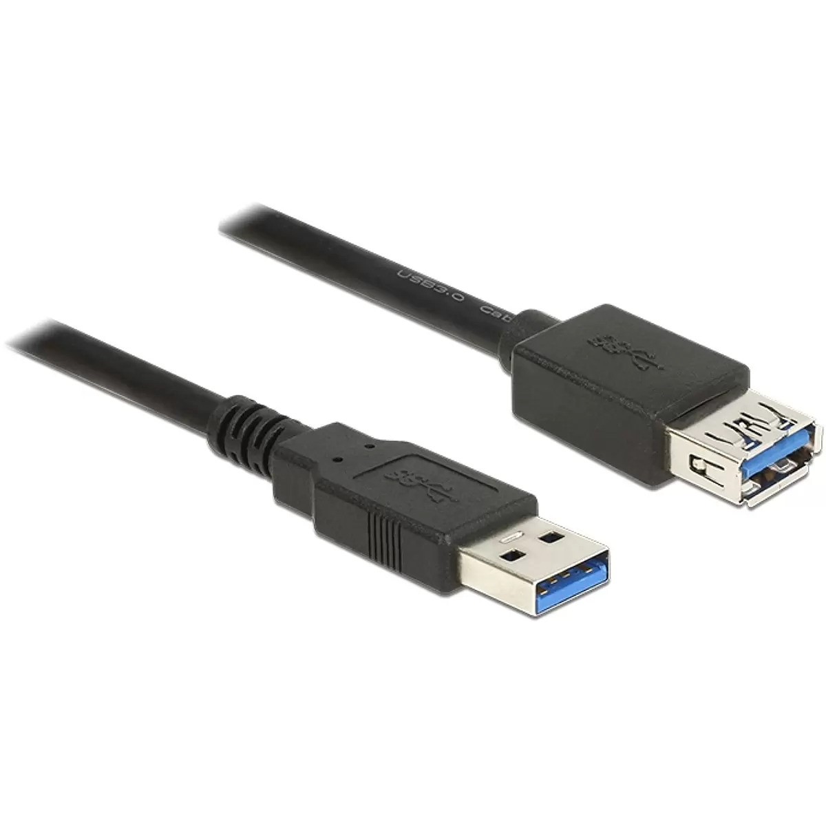 DELOCK Cable USB3.0 Type-A ma > fe 1.0m